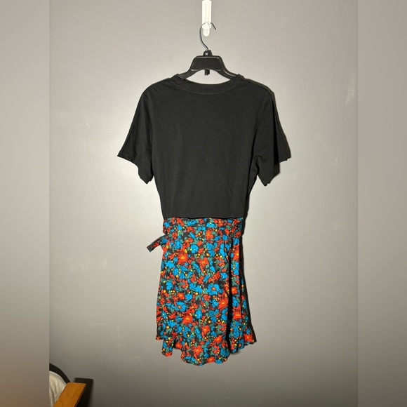 10 Crosby by Derek Lam Hudson Mixed Media Shirt Dress Womens Size 12 - Picture 3 of 5